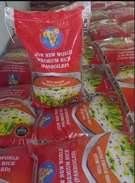 Public product photo - Well Milled, High premium Parboiled Nigerian Rice available in 50 kg, 25kg and 10kg Bags. We offer high premium service and we deliver worldwide. Kindly reach out for a quote.